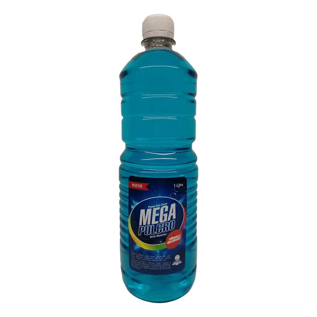 Mega Pulcro - Limpiador De Telas Y Tapicería Quita Manchas