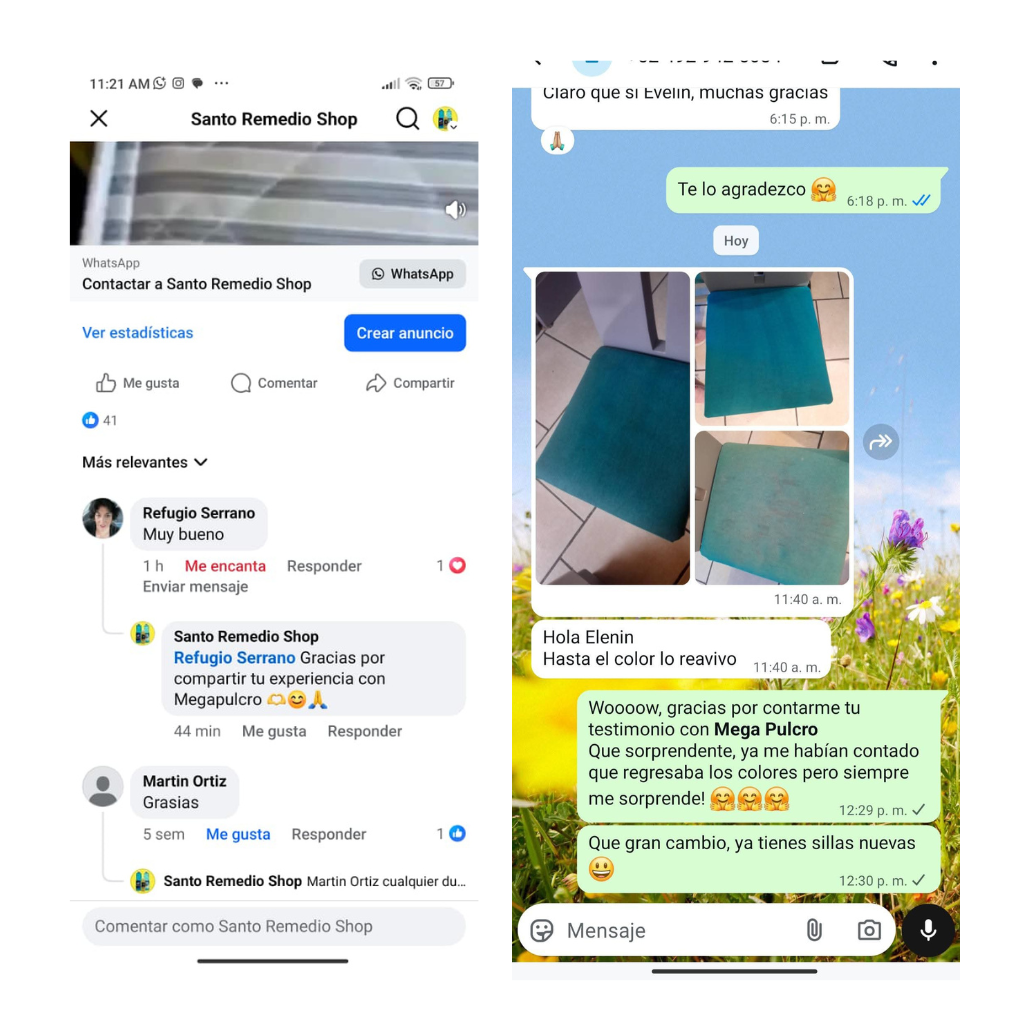 Promo Pack de 3 Mega Pulcro - Limpiador De Telas Y Tapicería Quita Manchas